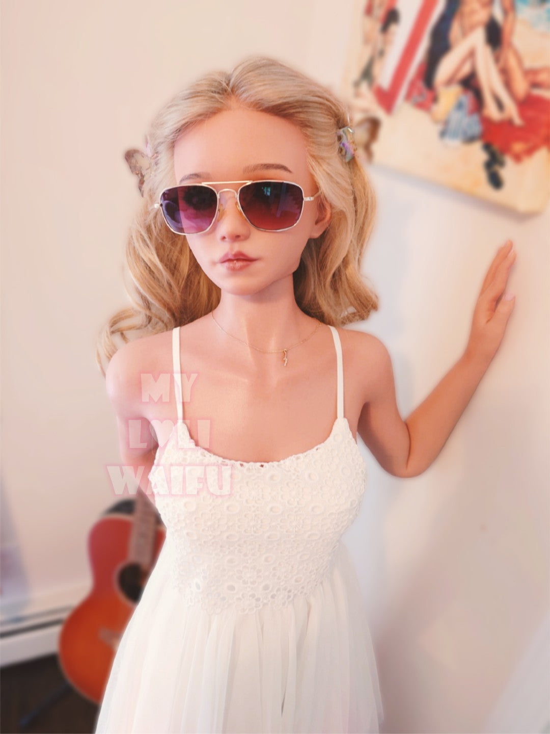 Tina sekso lėlė (My Loli Waifu 148 cm B-Cup #75 silikonas)