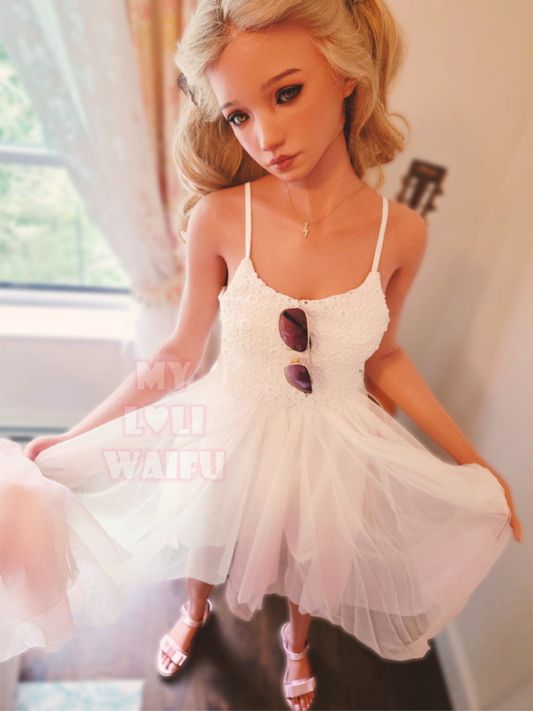 Tina sekso lėlė (My Loli Waifu 148 cm B-Cup #75 silikonas)