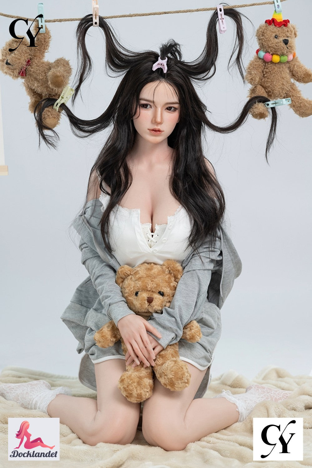 Fairy sekso lėlė (TOP CYDOLL 157 cm D puodelis TPE + silikonas)