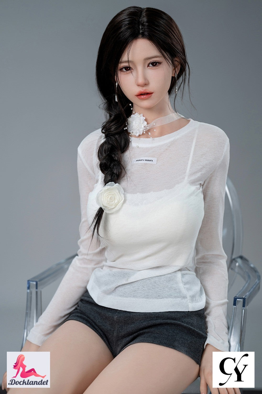 TOP-CYDOLL Piktogramų rinkinys 82 --- 168 cm F-puodelis, pilnas silikoninis lėlė Liang-3 ROS Head_Natural Skin