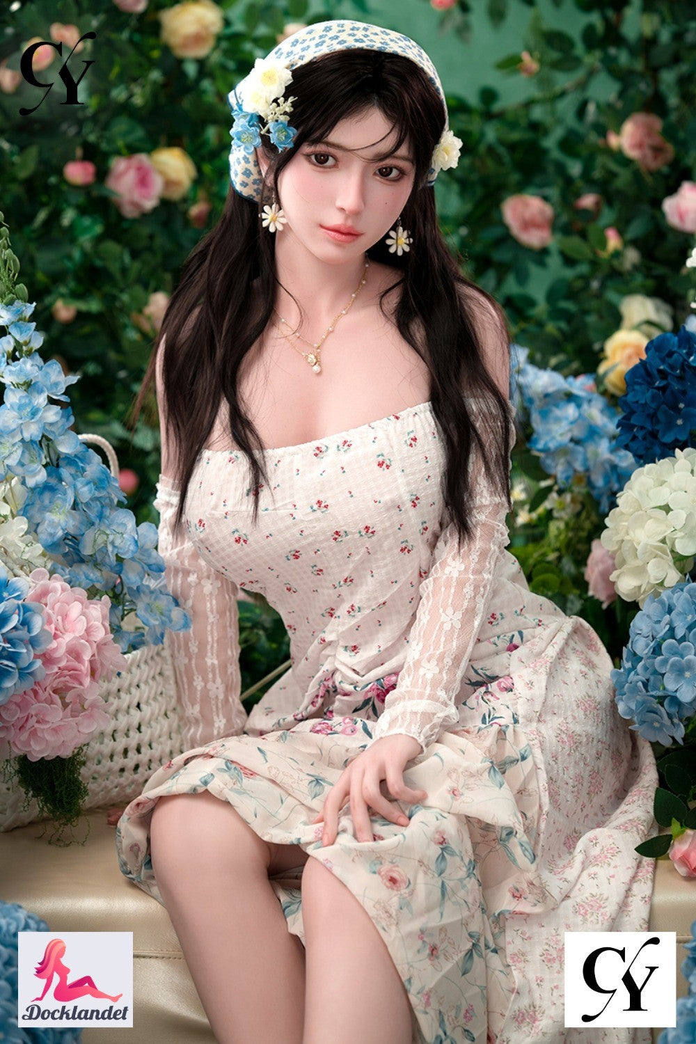 Una Sex Doll (TOP CYDOLL 167 cm D puodelis TPE + silikonas)