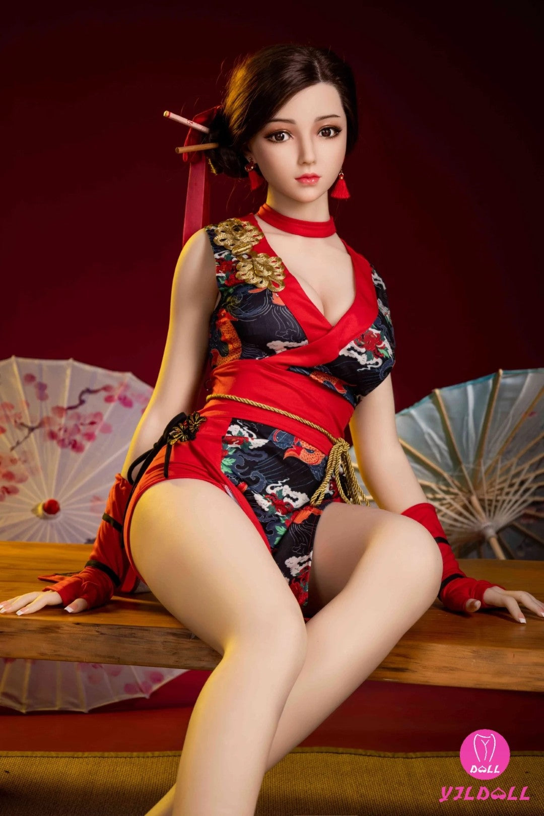 Jolene Sex Doll (YJL Doll 165 cm D-Cup #439 TPE + silikonas)