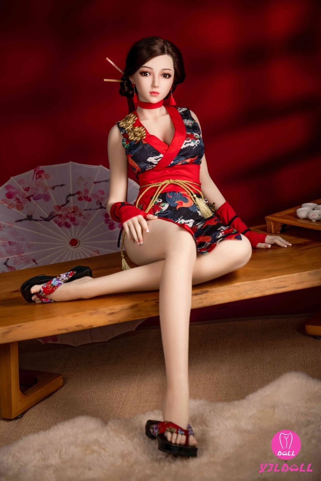 Jolene Sex Doll (YJL Doll 165 cm D-Cup #439 TPE + silikonas)