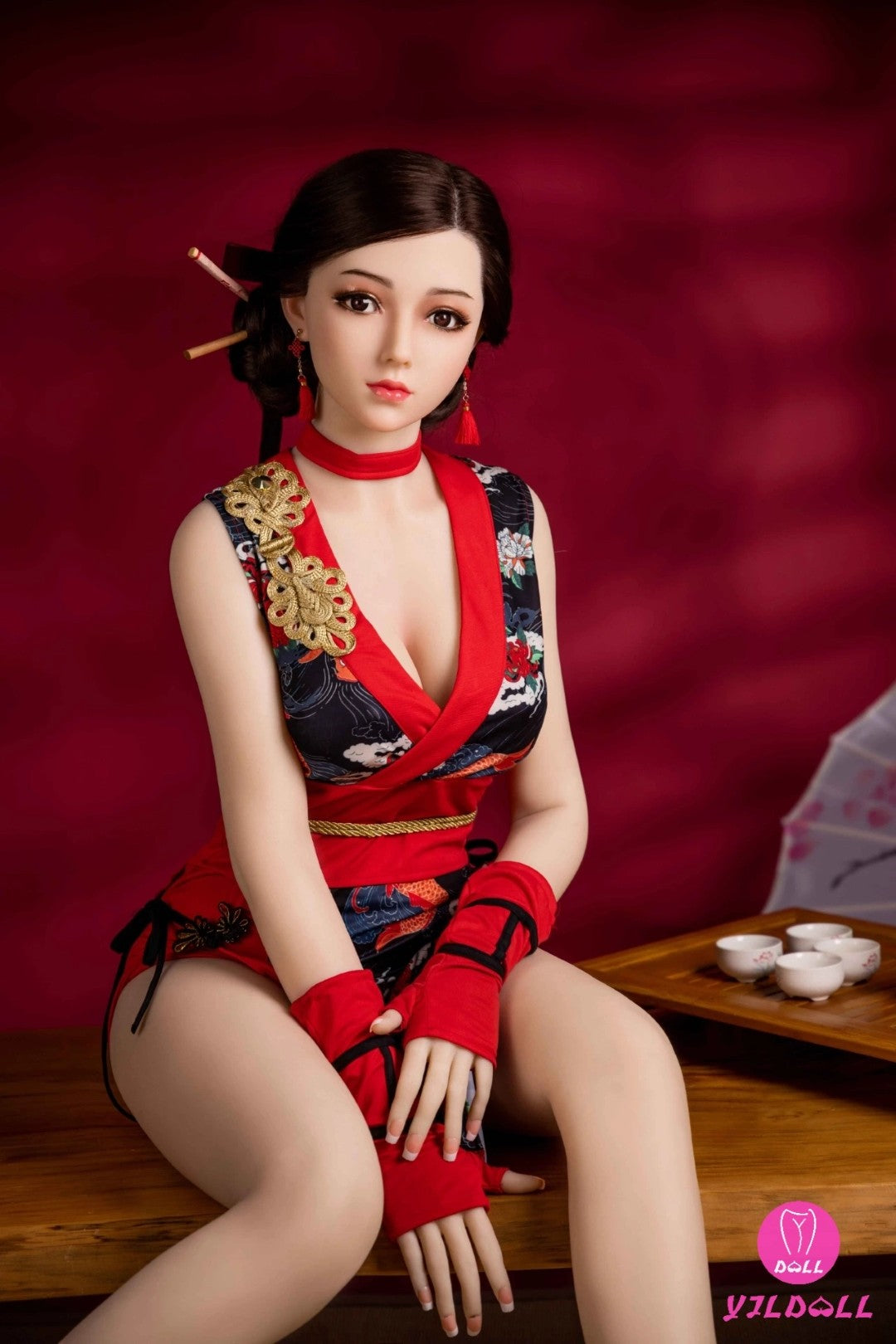 Jolene Sex Doll (YJL Doll 165 cm D-Cup #439 TPE + silikonas)