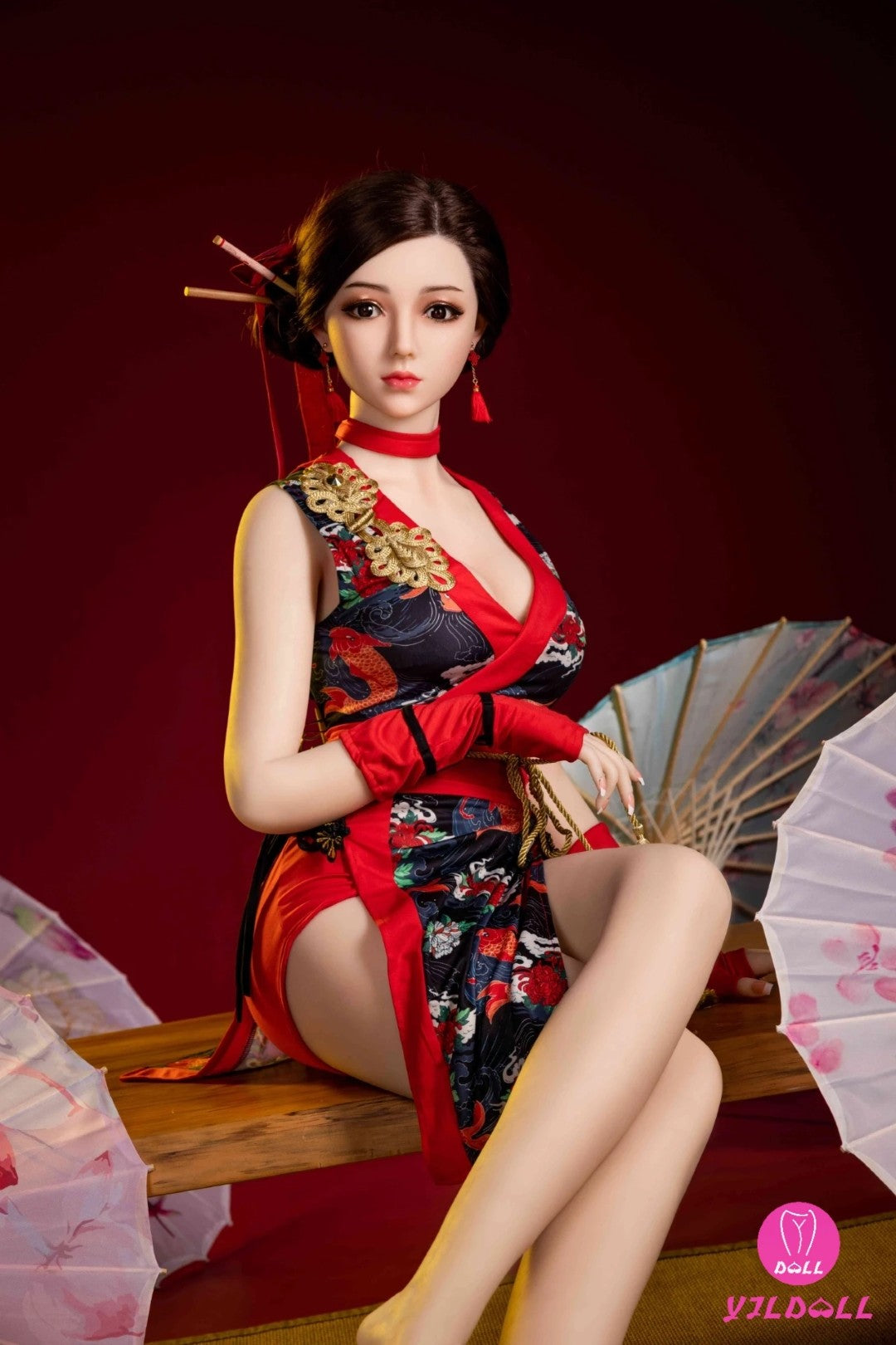 Jolene Sex Doll (YJL Doll 165 cm D-Cup #439 TPE + silikonas)