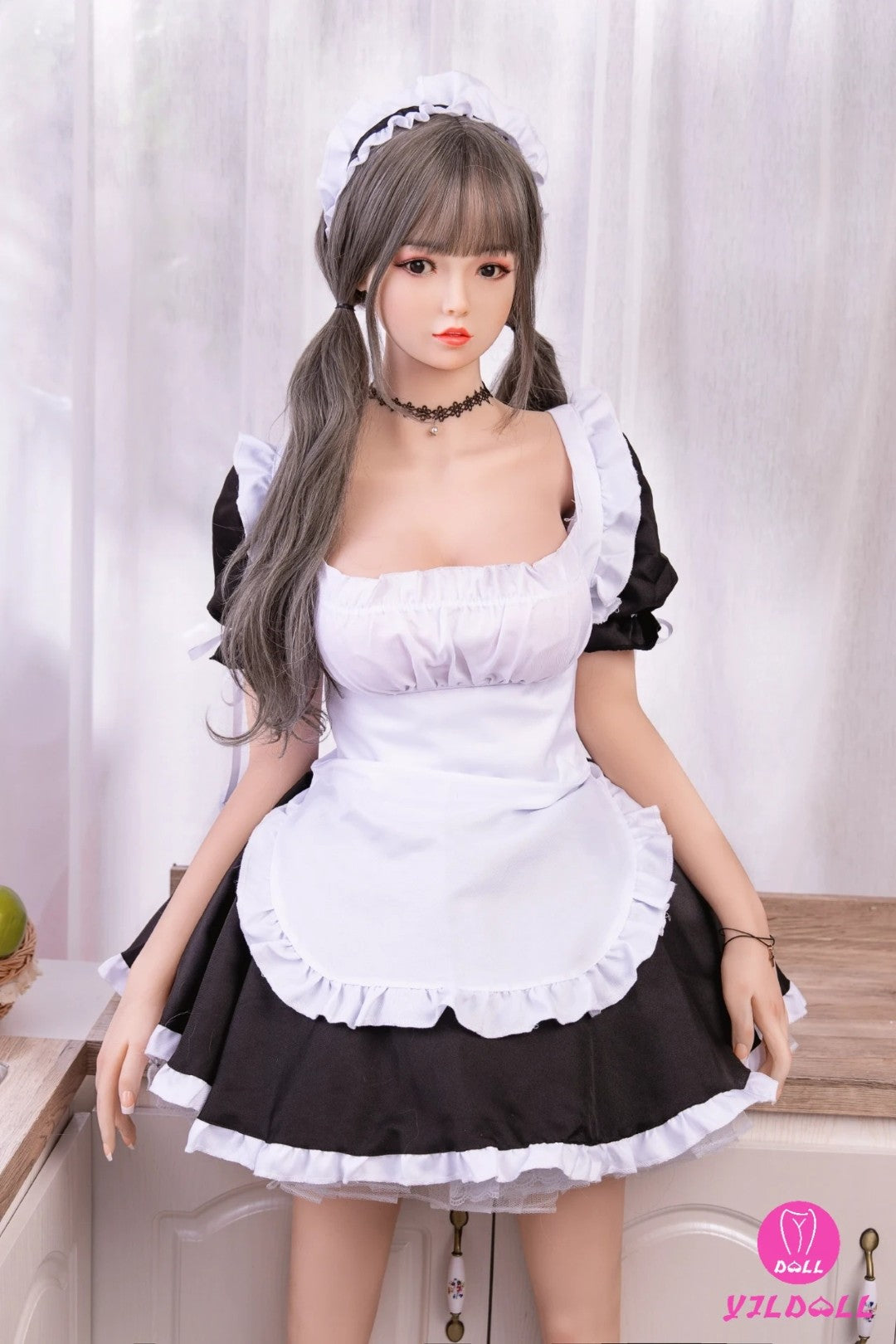 Sekso lėlė Cassandra (YJL Doll 165 cm D-Cup #405 TPE + silikonas)