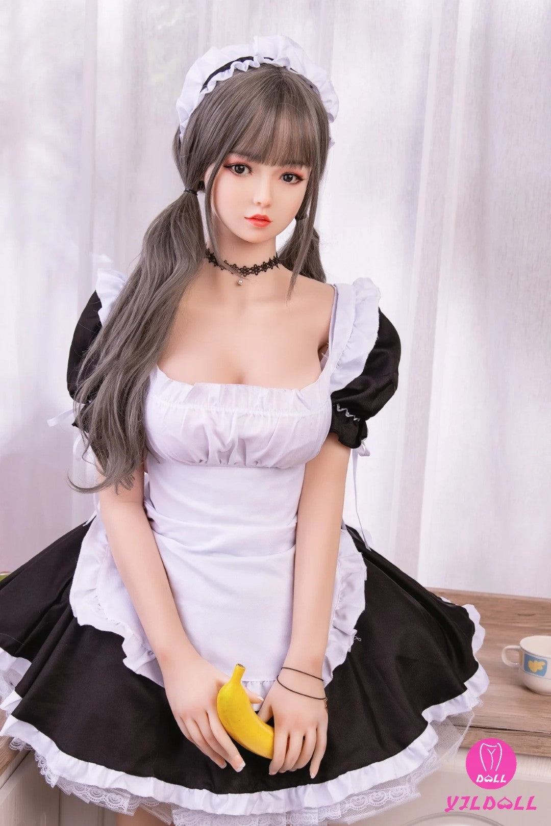 Sekso lėlė Cassandra (YJL Doll 165 cm D-Cup #405 TPE + silikonas)