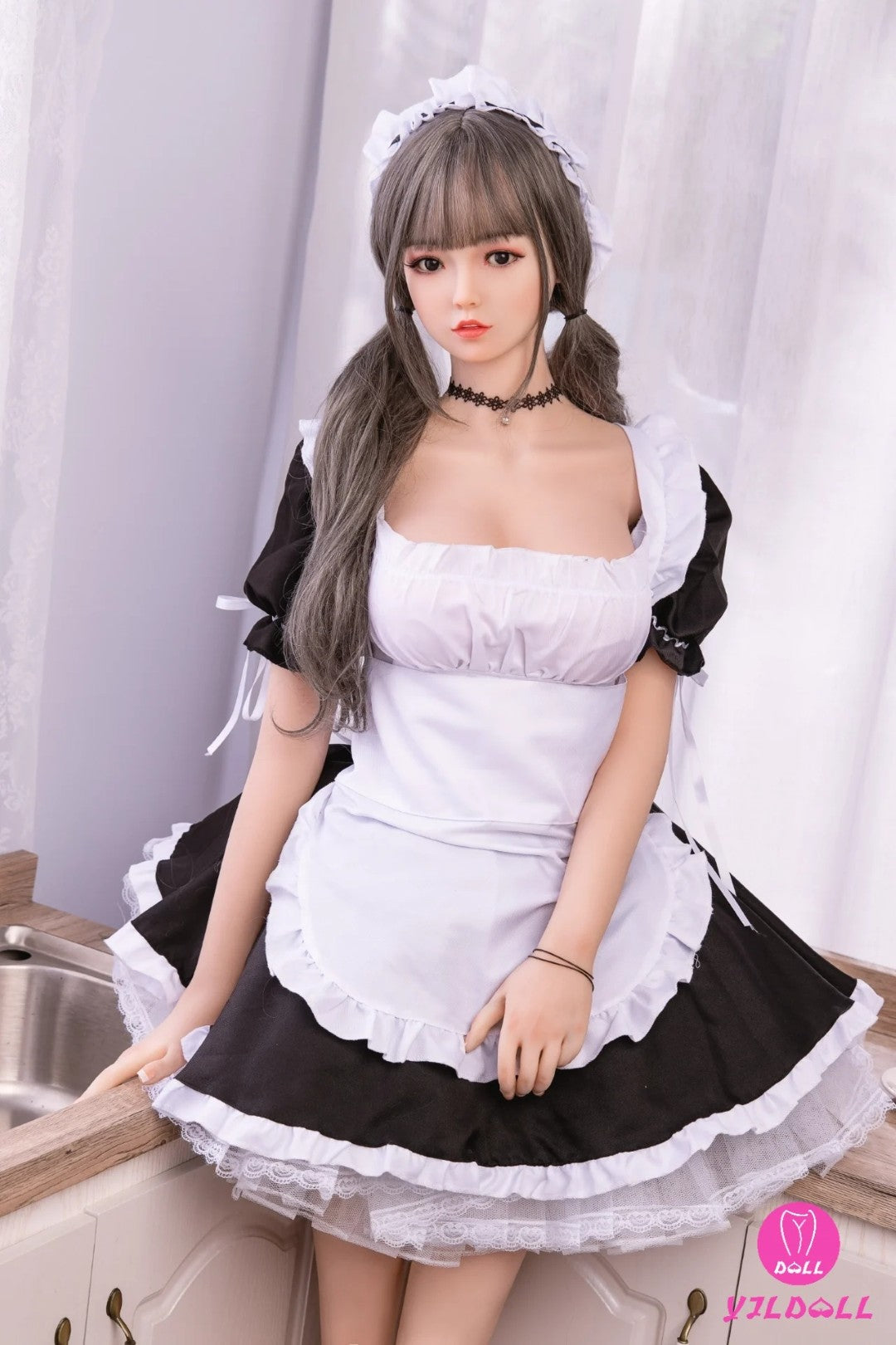 Sekso lėlė Cassandra (YJL Doll 165 cm D-Cup #405 TPE + silikonas)