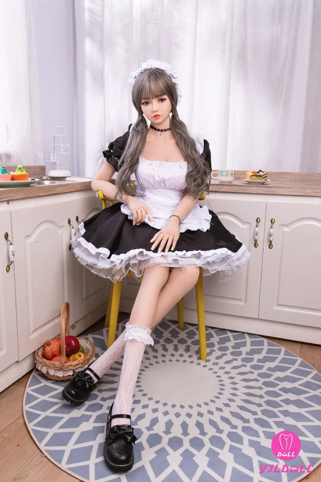 Sekso lėlė Cassandra (YJL Doll 165 cm D-Cup #405 TPE + silikonas)