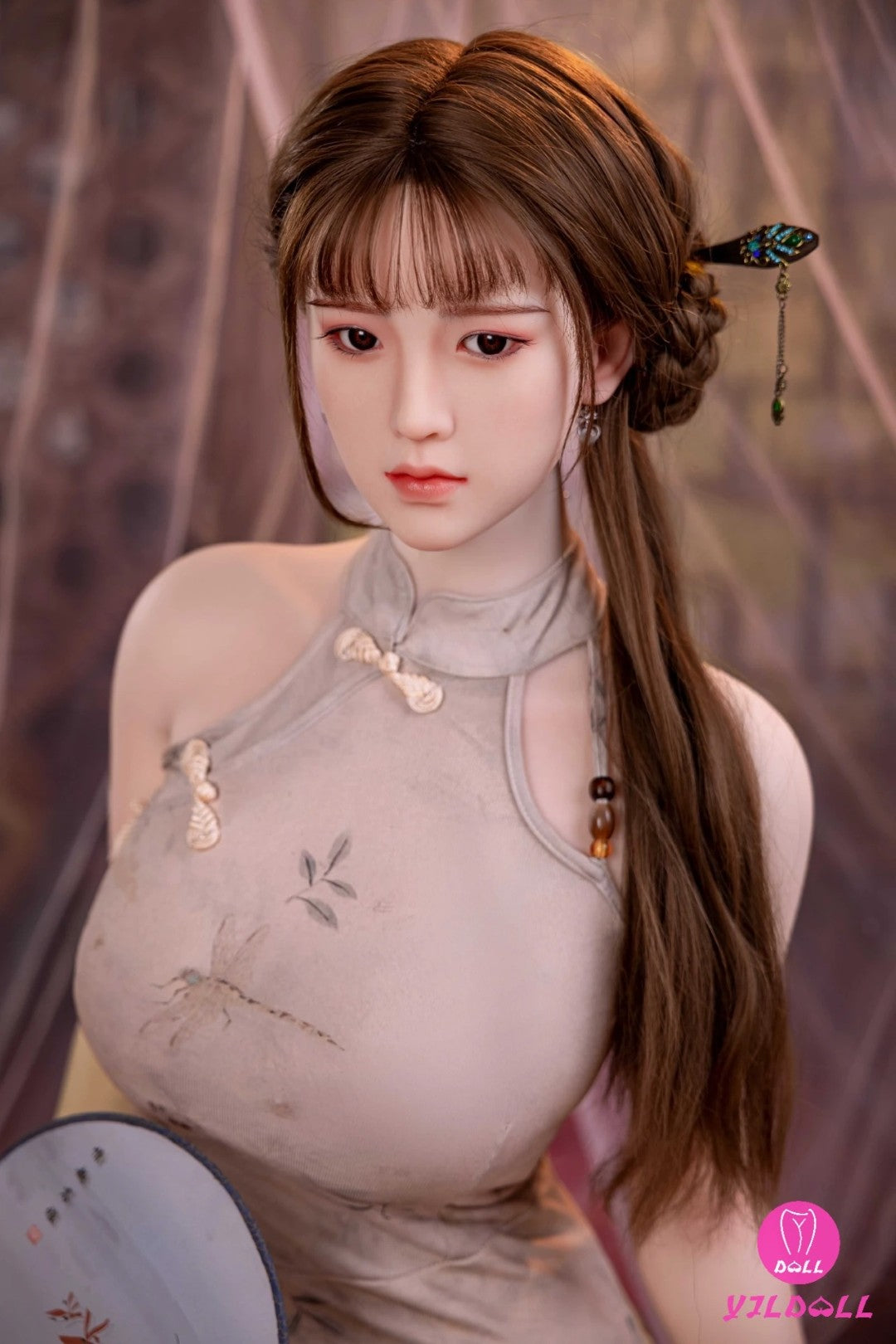 Emmy sekso lėlė (YJL Doll 165 cm D-Cup #396 TPE + silikonas)