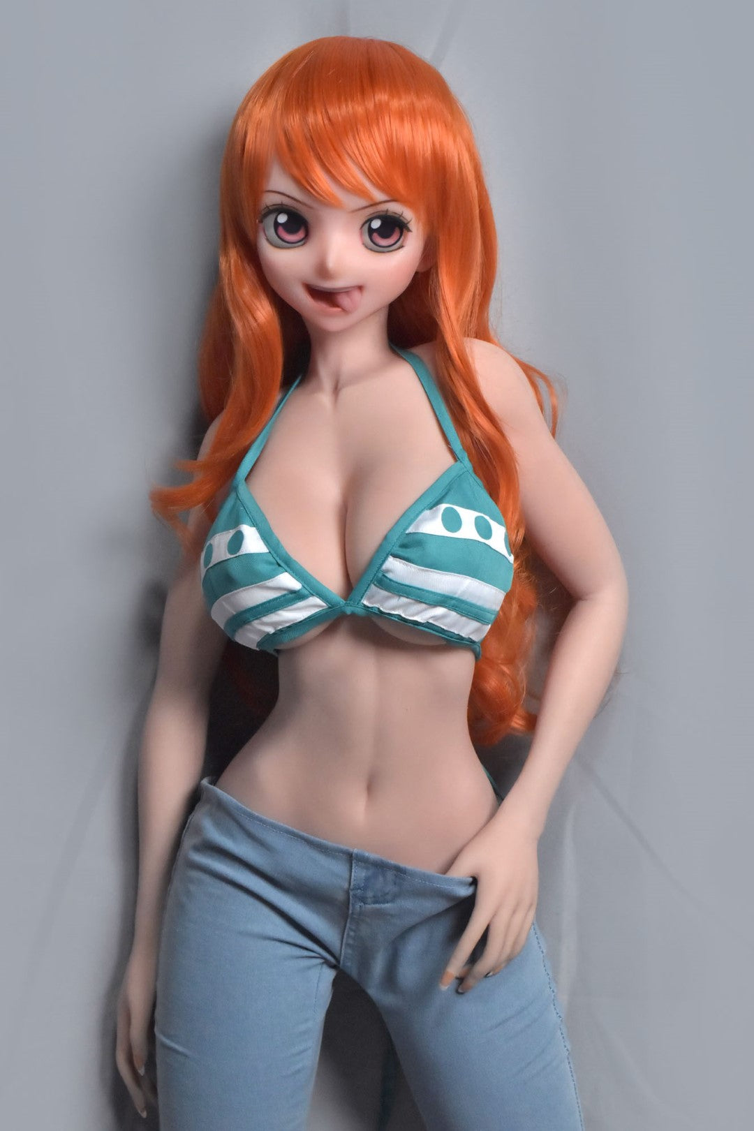 Nami Tsuruta Haruna Sex Doll (Elsa Babe 148 cm AHR003 silikonas)
