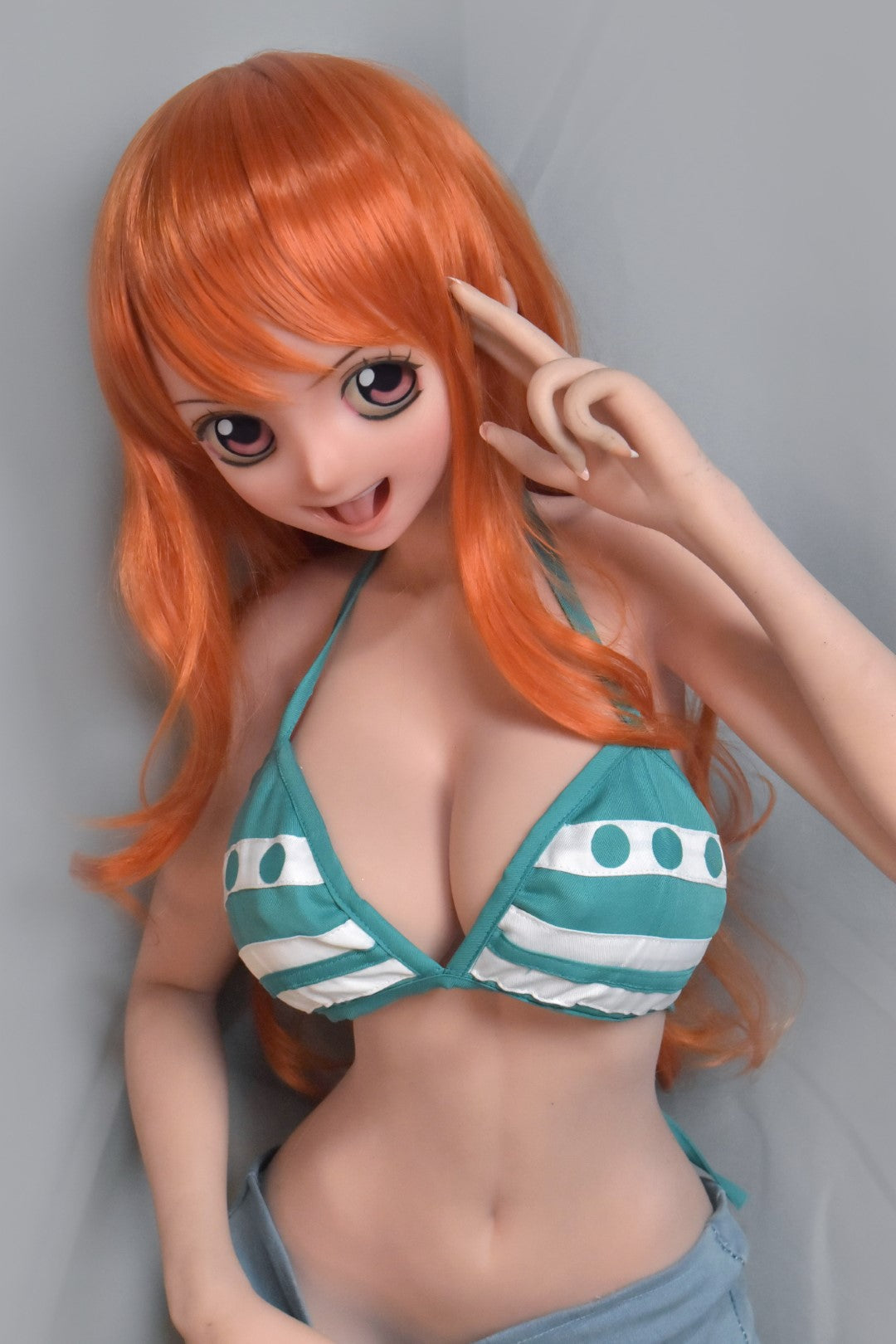 Nami Tsuruta Haruna Sex Doll (Elsa Babe 148 cm AHR003 silikonas)