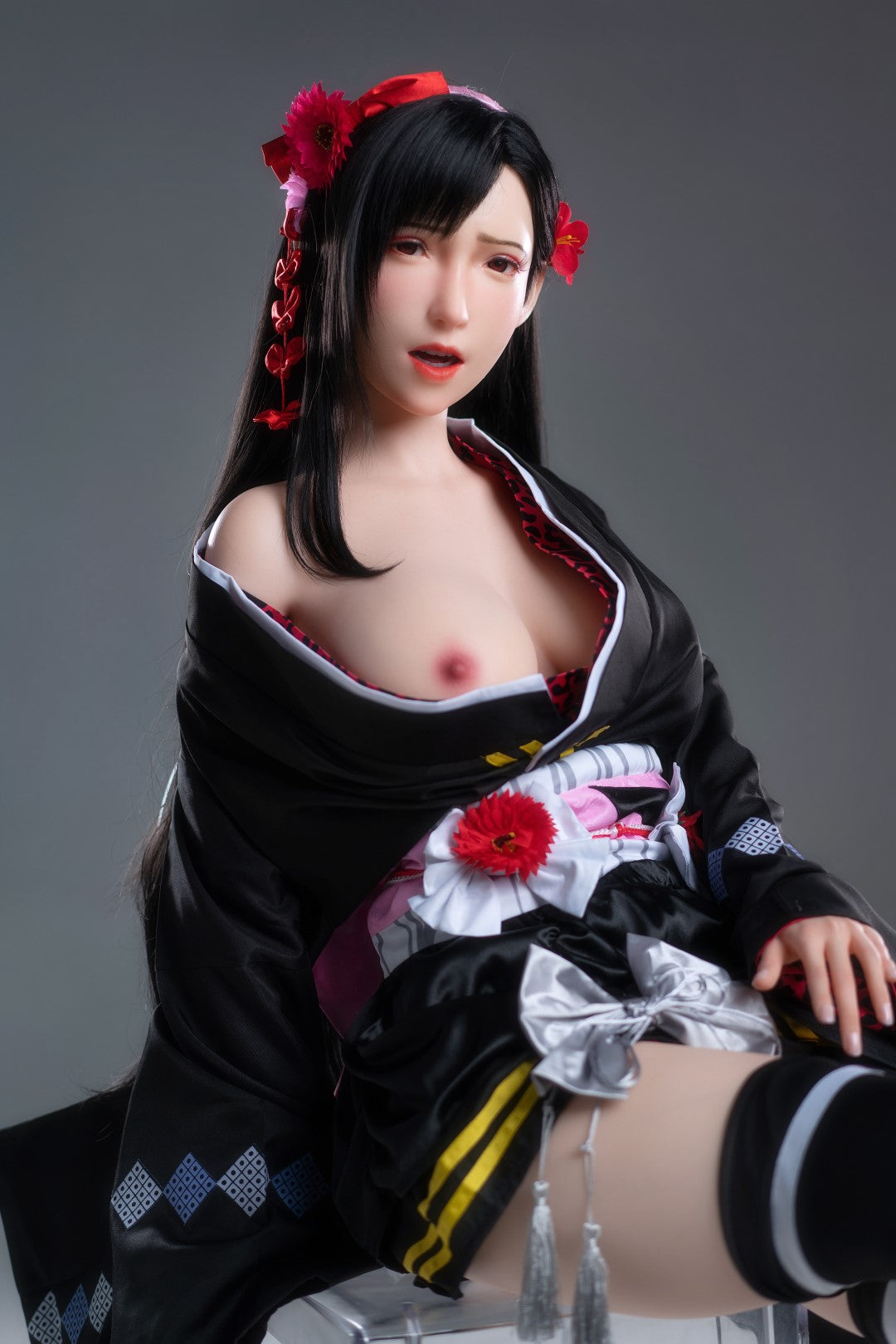 Sex Doll Tifa (Game Lady 165 cm G-Cup Nr. 11 silikonas)