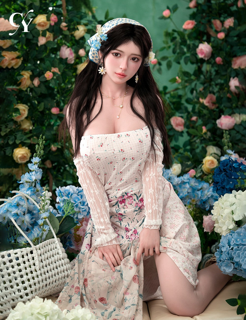 Una Sex Doll (TOP CYDOLL 167 cm D puodelis TPE + silikonas)