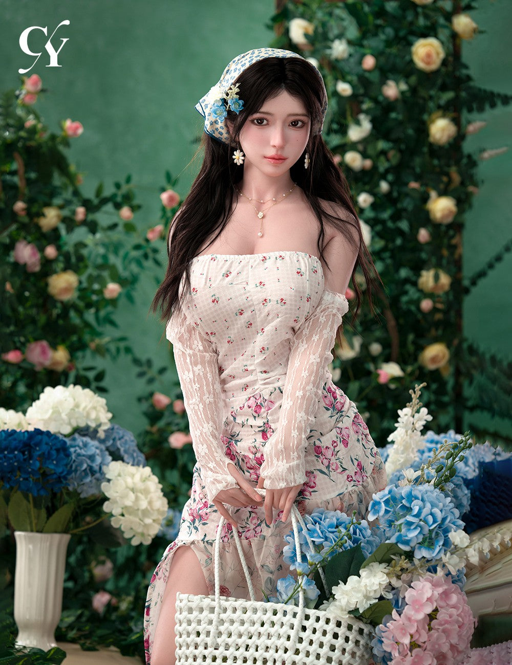 Una Sex Doll (TOP CYDOLL 167 cm D puodelis TPE + silikonas)