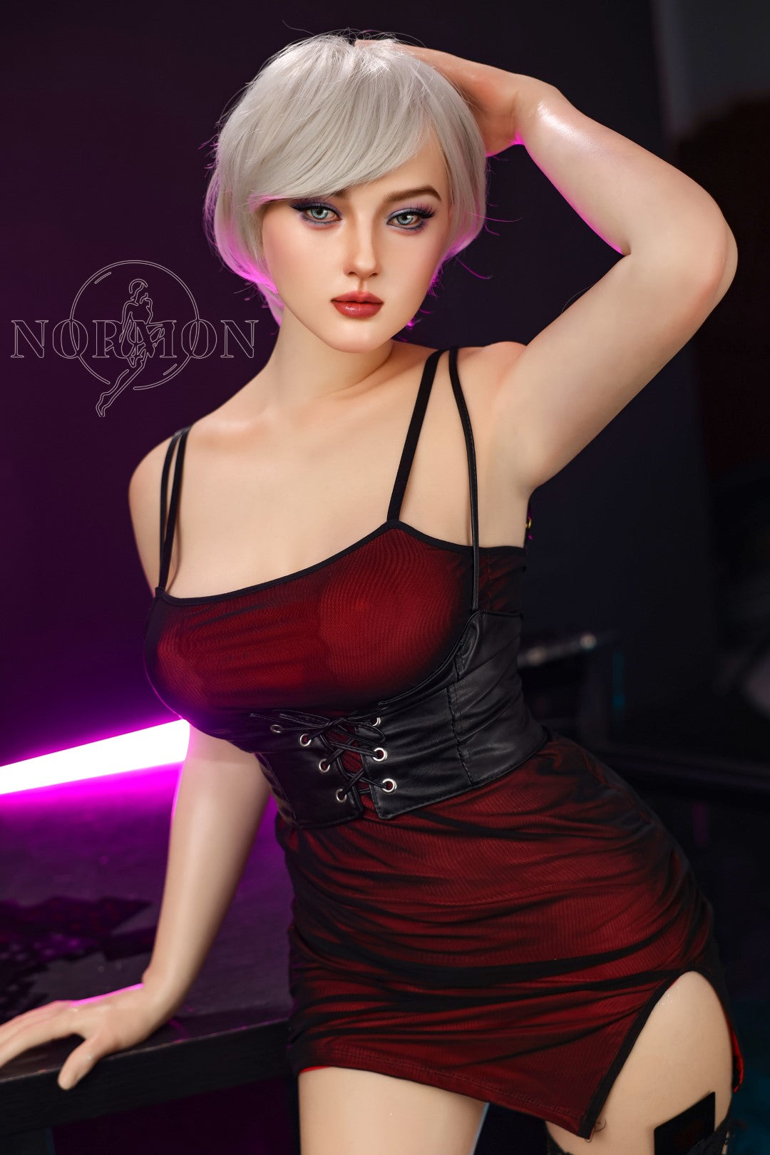 Viktorijos sekso lėlė (Normon Doll 165 cm D-Cup NM019 silikonas)