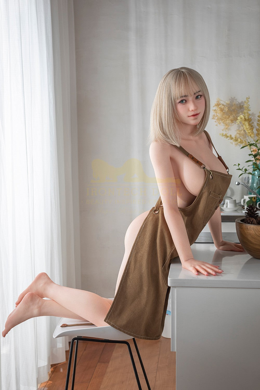 Sylvia Sex Doll (Irontech Doll 159 cm G-Cup S43 silikonas)