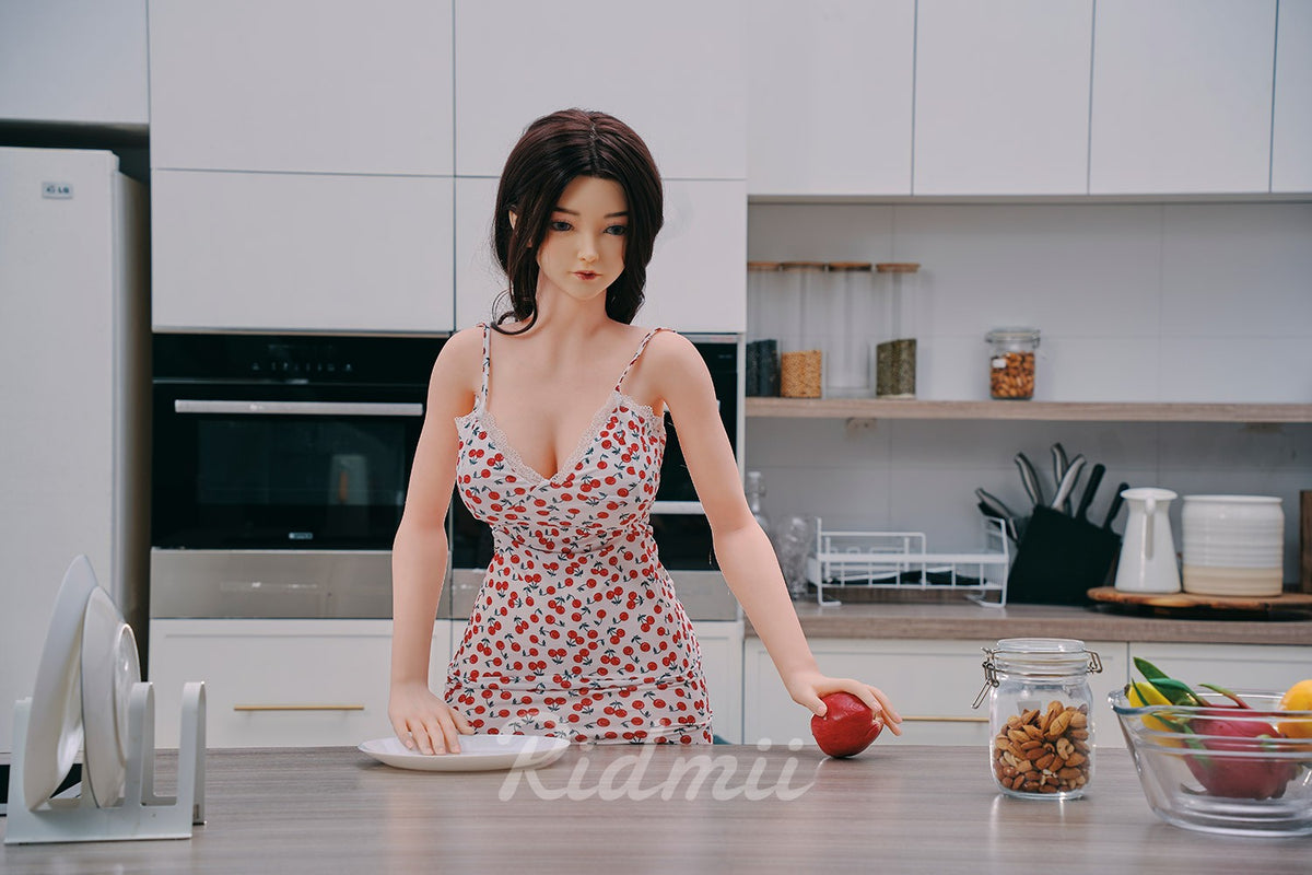 Sekso lėlė Olimpija (Ridmii Doll 163 cm C puodelis TPE + silikonas)