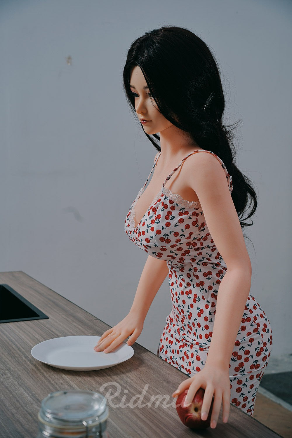 Sekso lėlė Olimpija (Ridmii Doll 163 cm C puodelis TPE + silikonas)