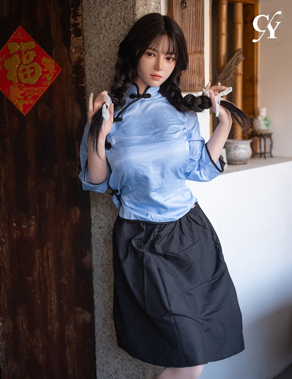 Sekso lėlė Wan (TOP CYDOLL 167 cm D puodelis TPE + silikonas)