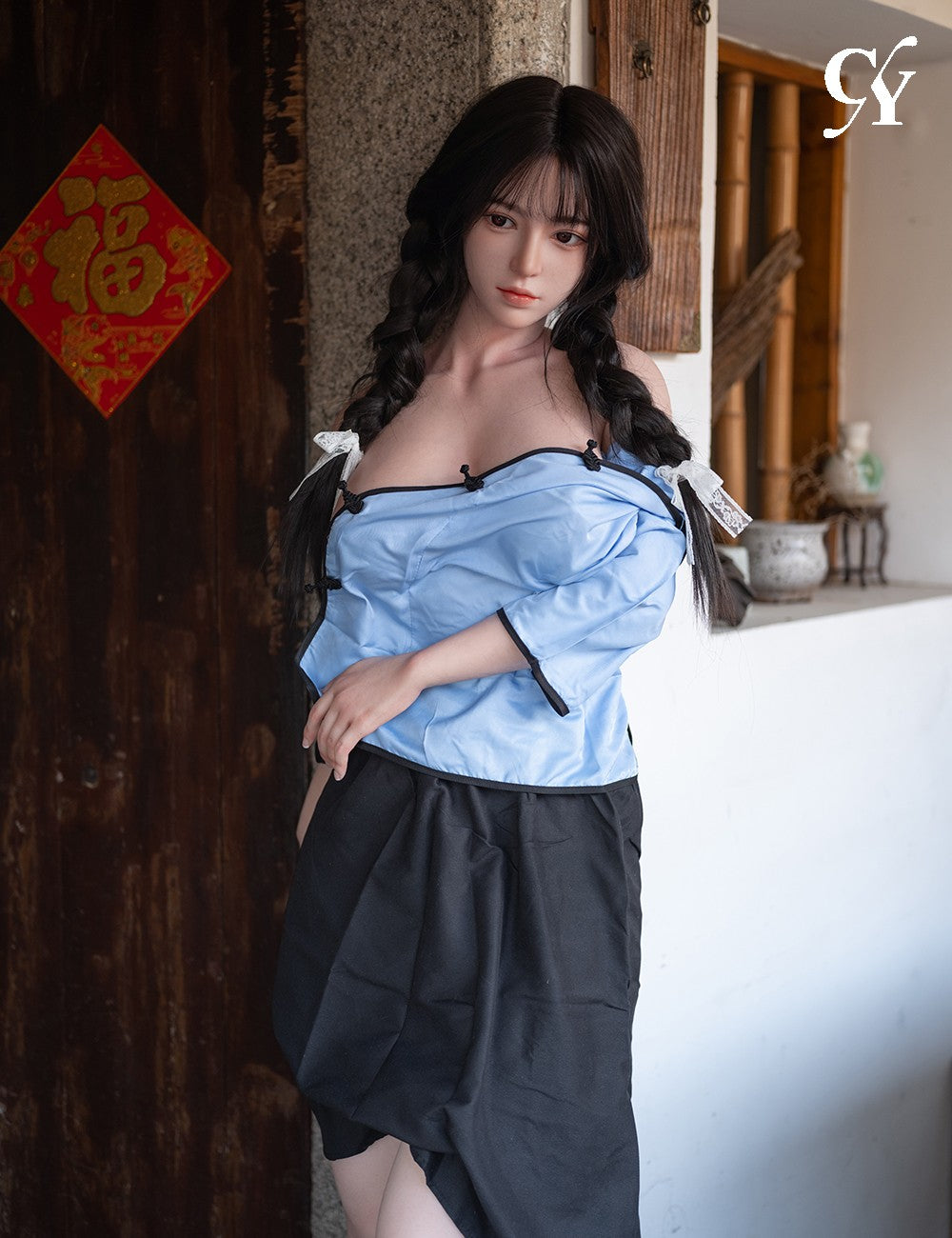 Sekso lėlė Wan (TOP CYDOLL 167 cm D puodelis TPE + silikonas)