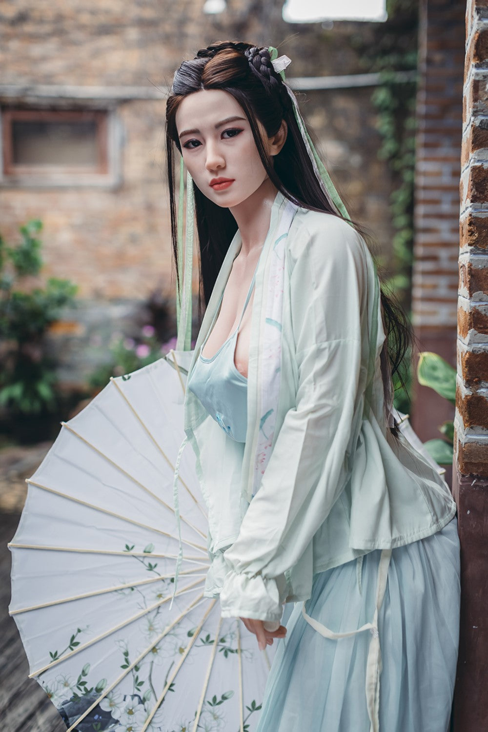 Yuyan sekso lėlė (Starpery 163 cm G puodelis TPE + silikonas)