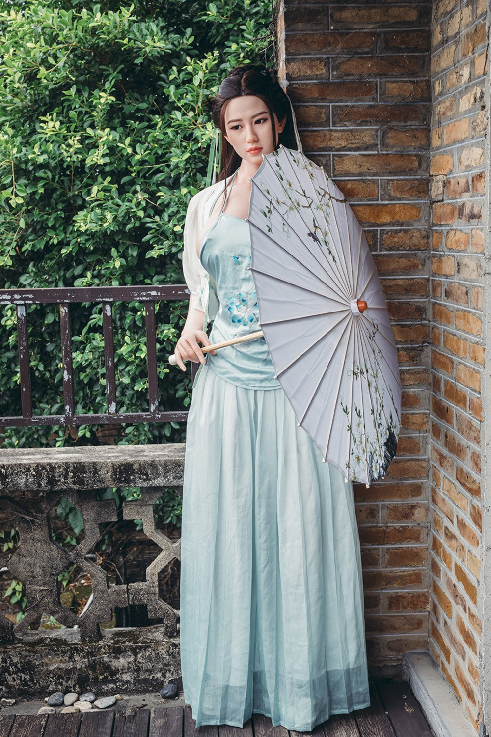 Yuyan sekso lėlė (Starpery 163 cm G puodelis TPE + silikonas)