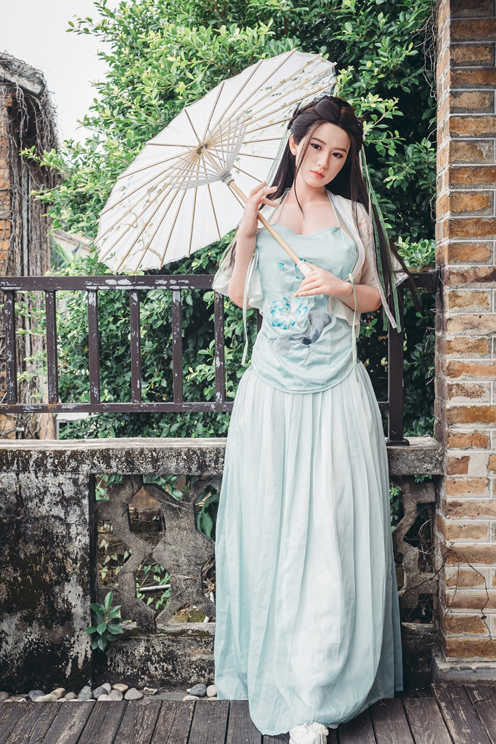 Yuyan sekso lėlė (Starpery 163 cm G puodelis TPE + silikonas)