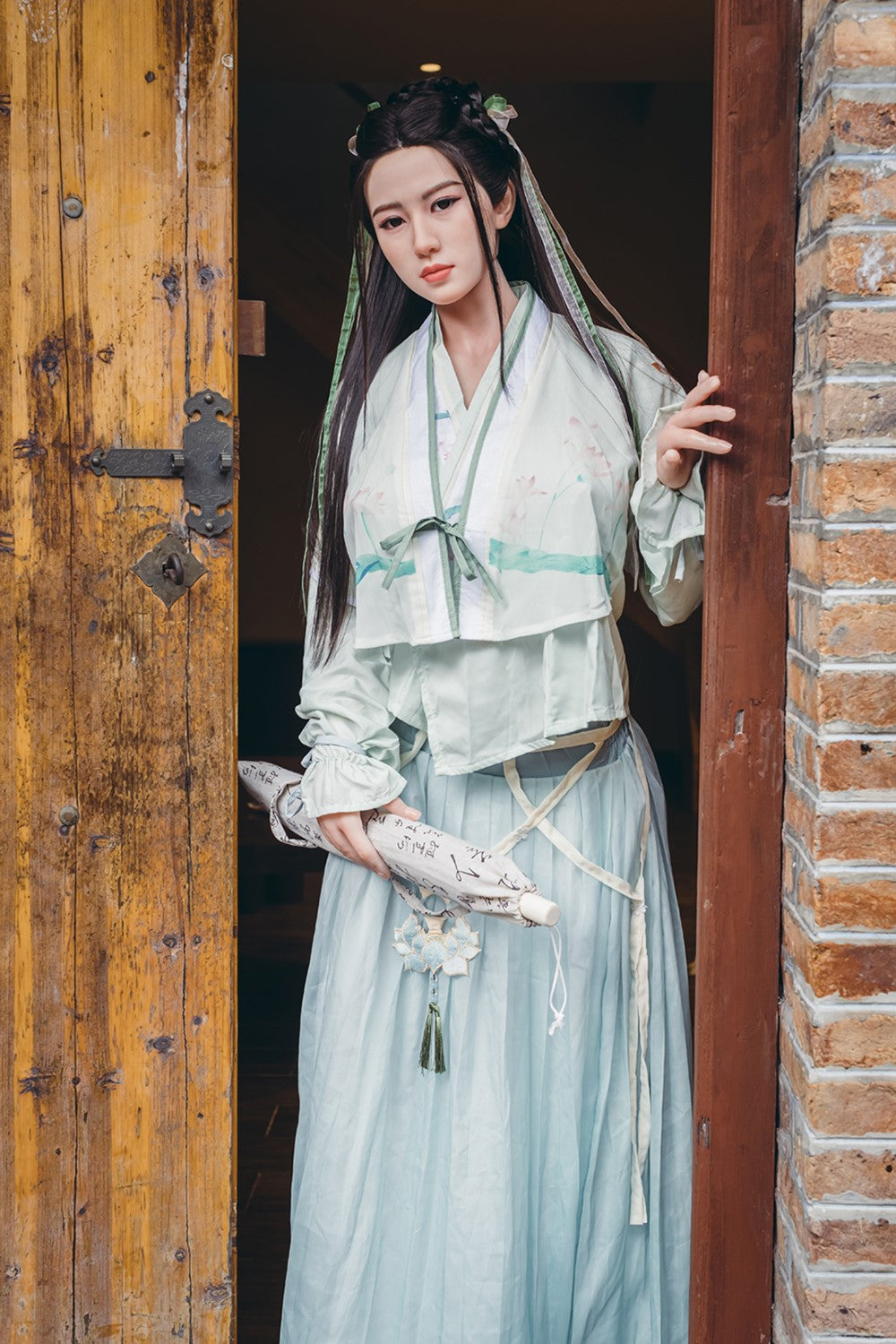 Yuyan sekso lėlė (Starpery 163 cm G puodelis TPE + silikonas)