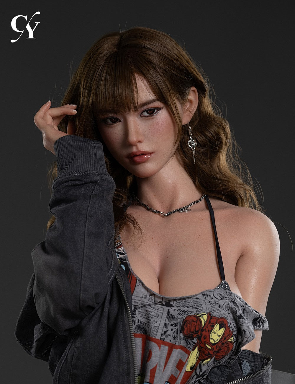 Yuki Sex Doll (TOP CYDOLL 168 cm F-puodelis TPE + silikonas)