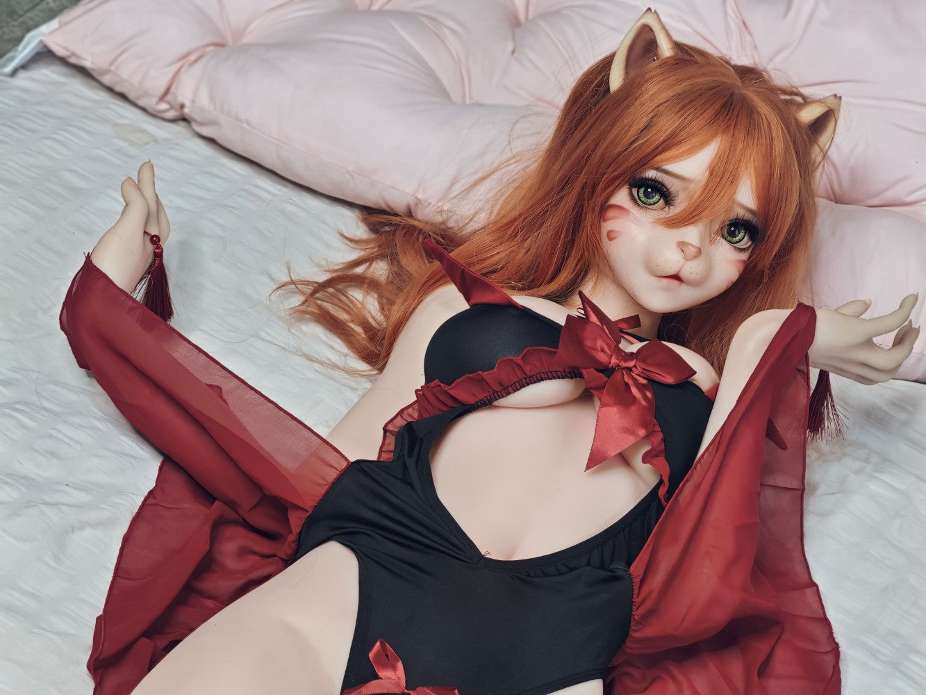 Sekso lėlė Morikawa Yuki (Elsa Babe 150 cm ZHB001 silikonas)