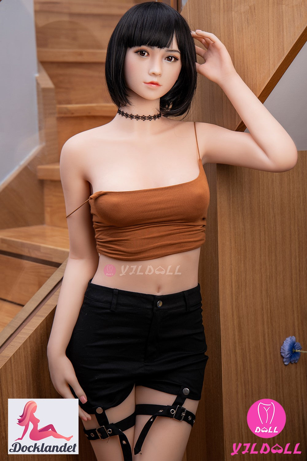 Sekso lėlė Zahra (YJL Doll 166 cm B puodelis #805 TPE + silikonas)