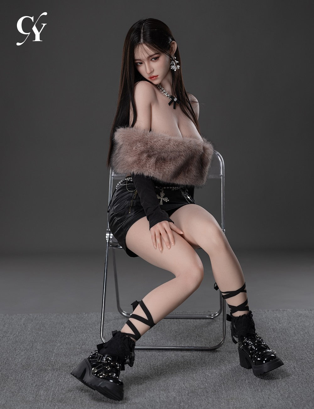 Sekso lėlė Zhimin (TOP CYDOLL 168 cm F-puodelis TPE + silikonas)