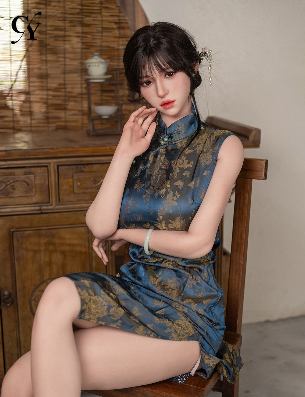 Sekso lėlė Zhimin (TOP CYDOLL 168 cm F-puodelis TPE + silikonas)