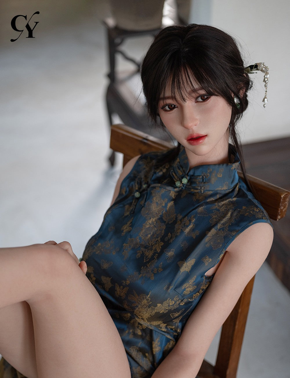 Sekso lėlė Zhimin (TOP CYDOLL 168 cm F-puodelis TPE + silikonas)