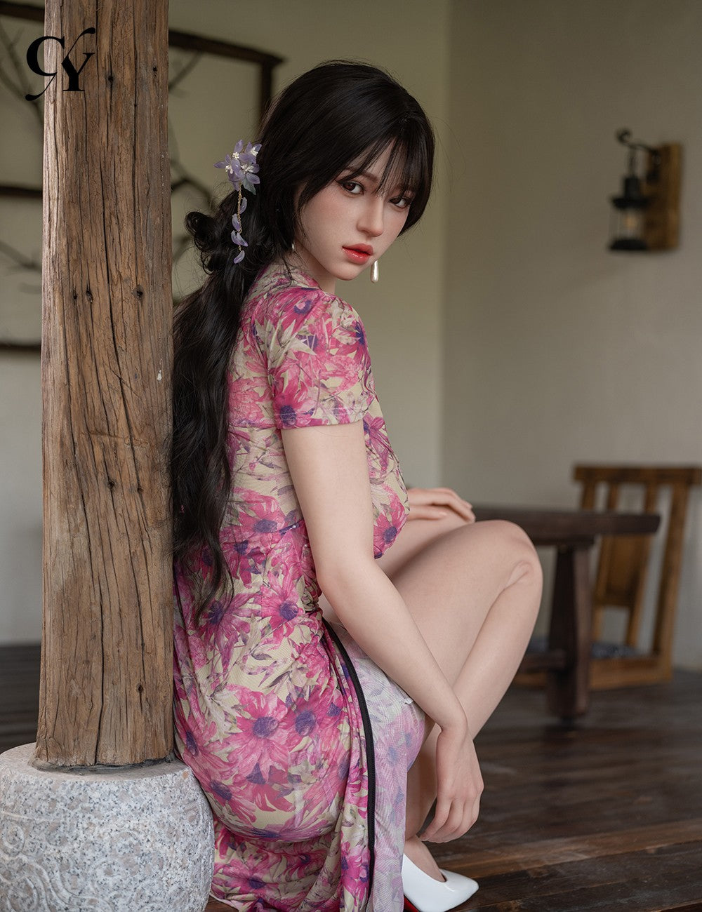 Sekso lėlė Zhimin (TOP CYDOLL 168 cm F-puodelis TPE + silikonas)