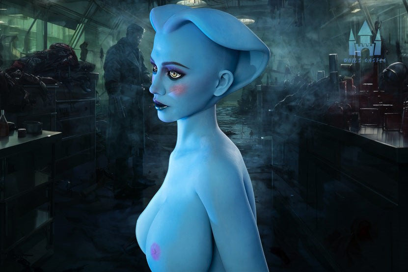 Sekso lėlė Zosia (Dolls Castle 170 cm G puodelis # A14 TPE)