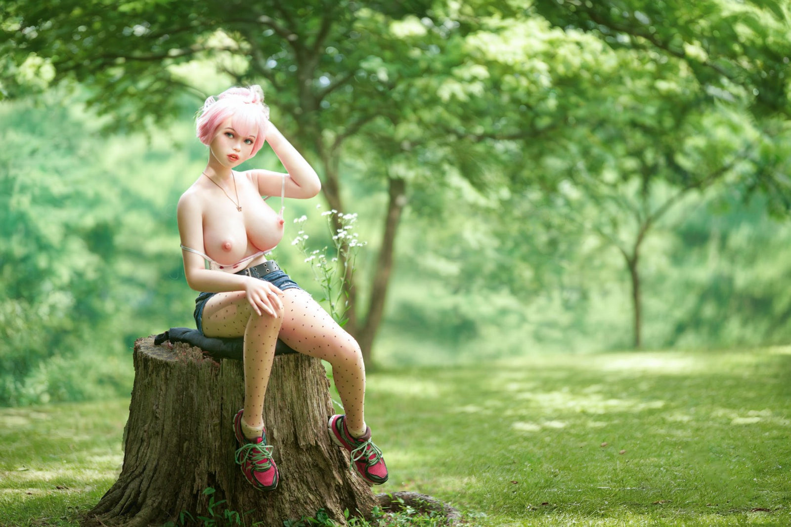 Ariel Sex Doll (Piper Doll 150 cm J-Cup silikoninis)