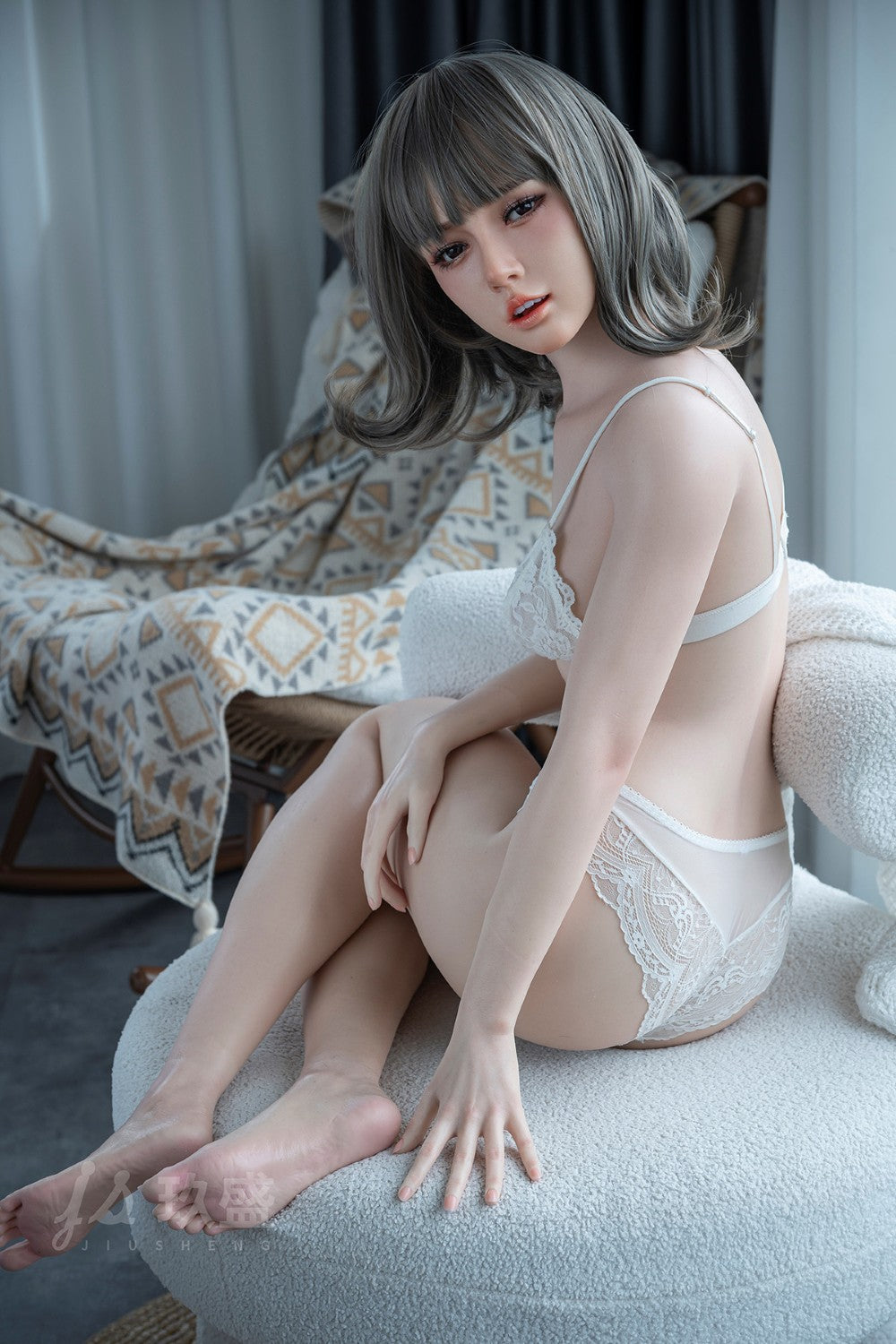 Coco Sekso lėlė (Jiusheng 156cm B-Cup #2C Silicone)