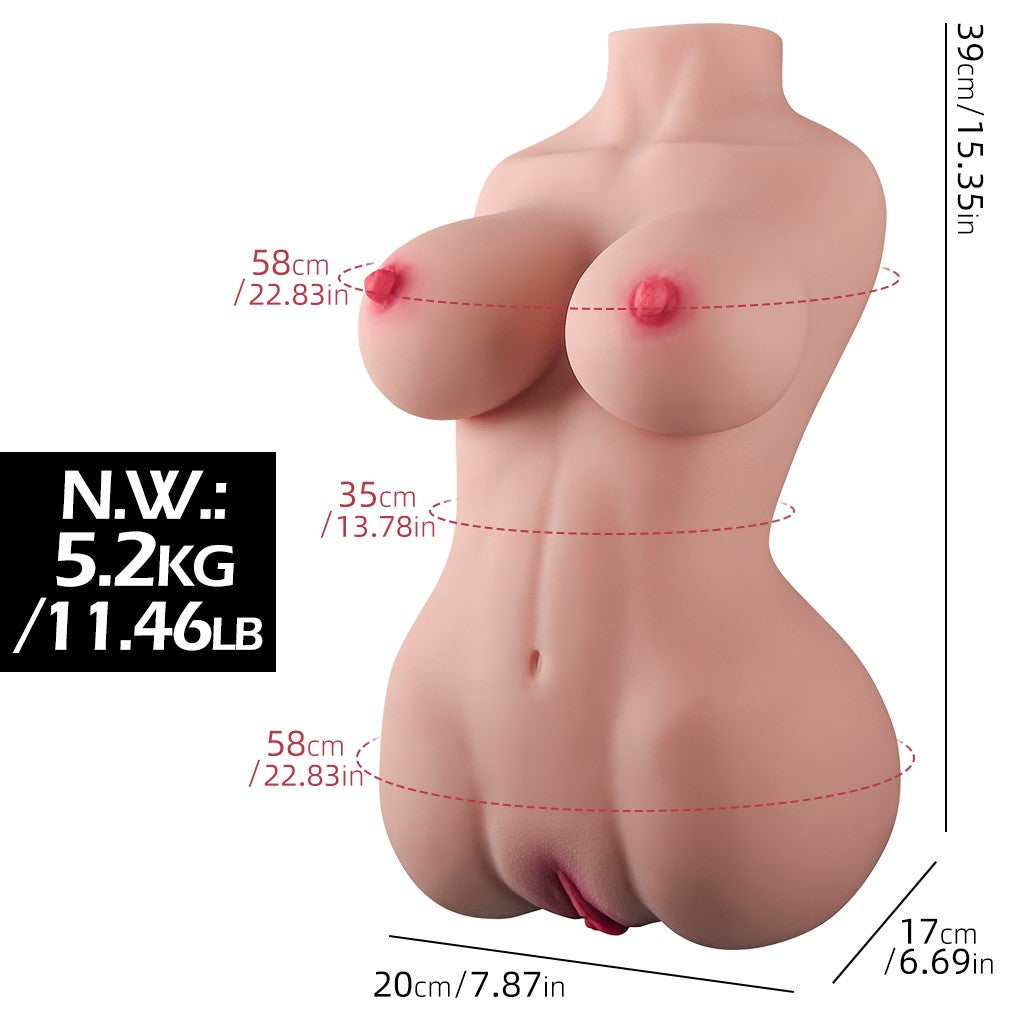 Liemuo vingiuotas (EL-Doll 39 cm D puodelio TPE) EXPRESS