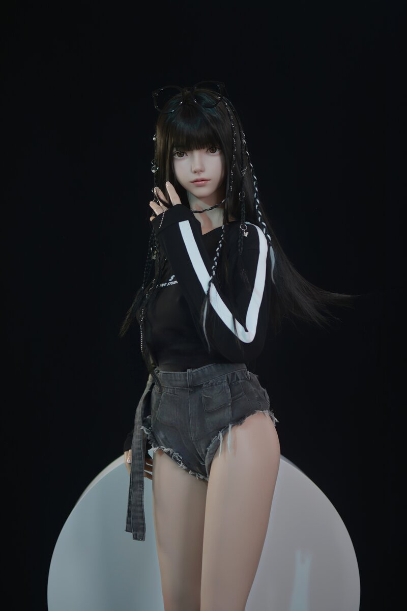 Xiaolu Sex Doll (FUDoll 150 cm B puodelio silikonas)