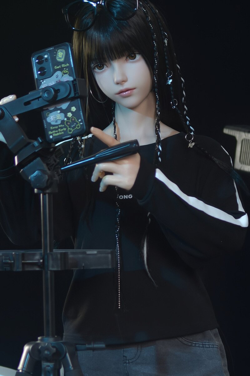 Xiaolu Sex Doll (FUDoll 150 cm B puodelio silikonas)