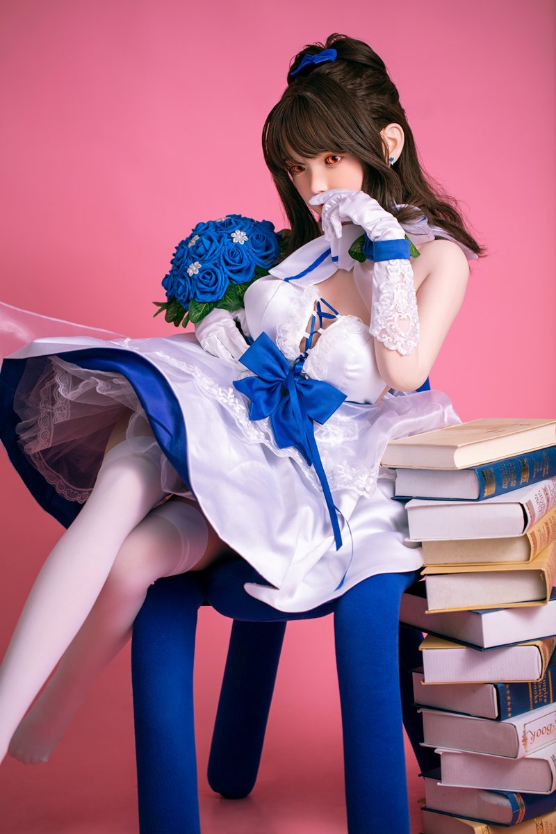 Sekso lėlė Aijia (FUDoll 148 cm D-Cup # J009 silikonas)