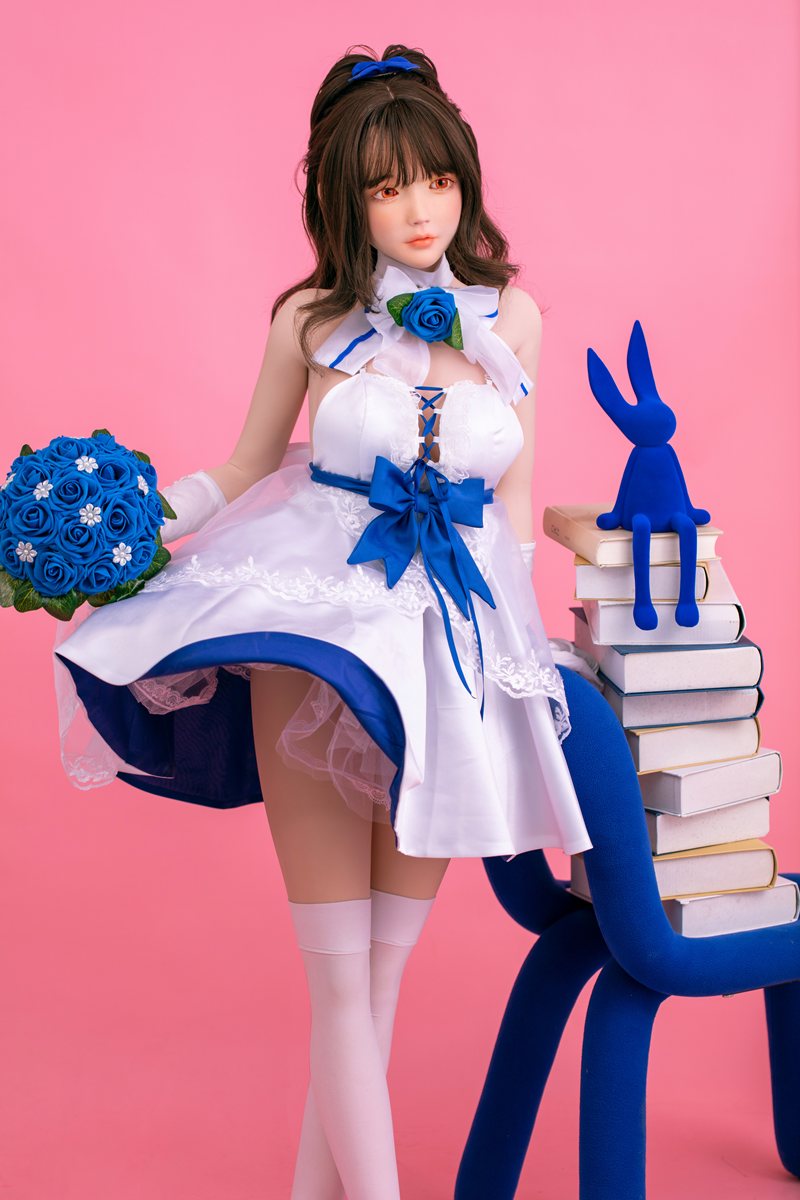 Sekso lėlė Aijia (FUDoll 148 cm D-Cup # J009 silikonas)