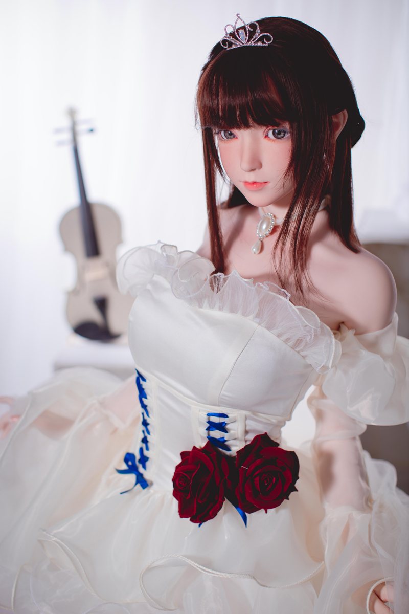 Xinyang sekso lėlė (FUDoll 148 cm D puodelis # J012 silikonas)