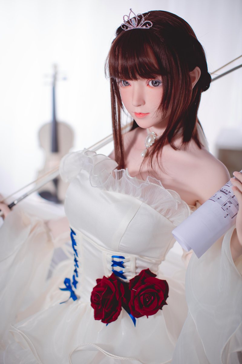 Xinyang sekso lėlė (FUDoll 148 cm D puodelis # J012 silikonas)