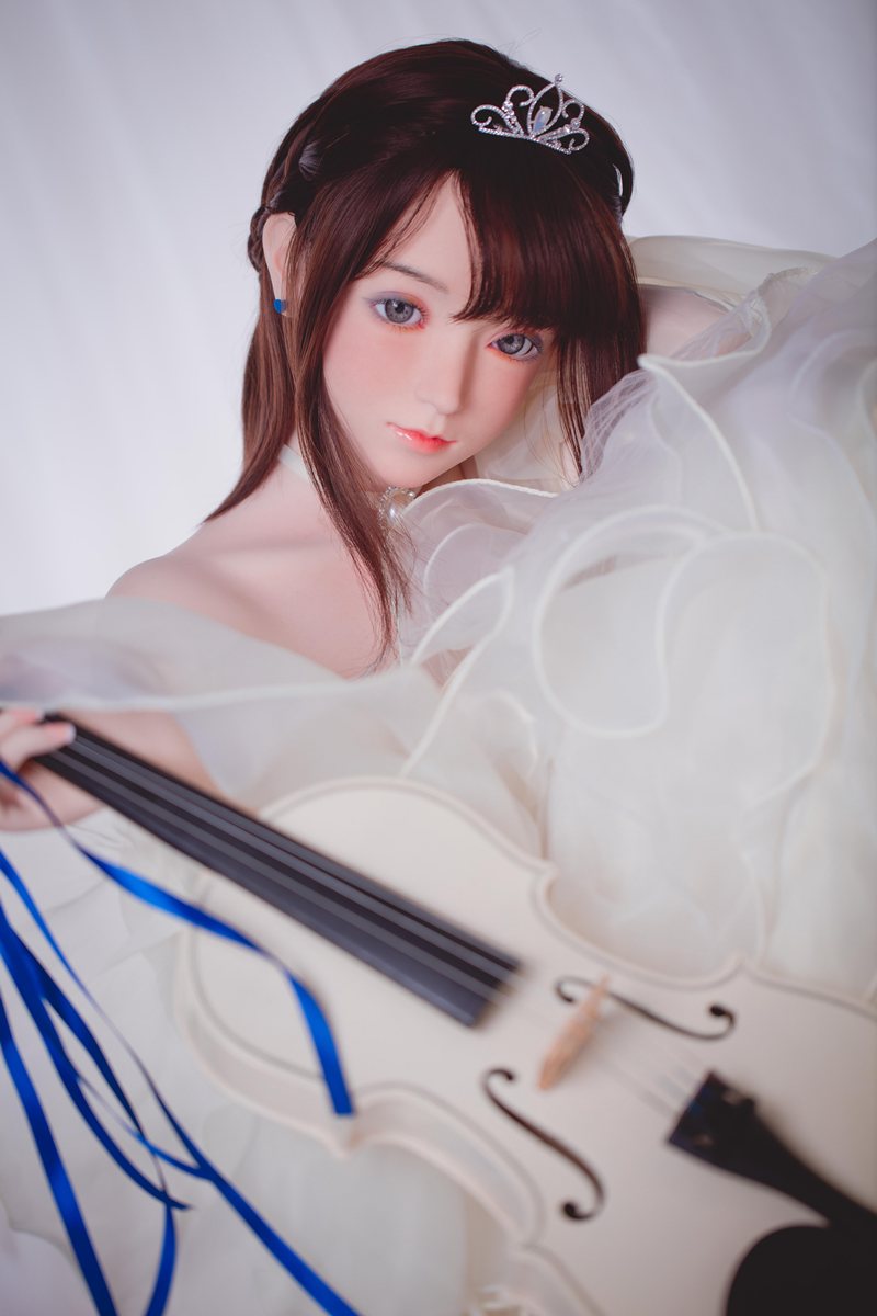 Xinyang sekso lėlė (FUDoll 148 cm D puodelis # J012 silikonas)