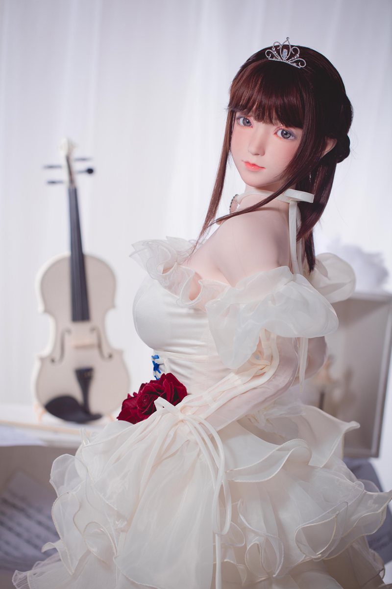 Xinyang sekso lėlė (FUDoll 148 cm D puodelis # J012 silikonas)
