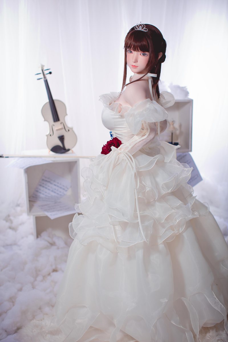 Xinyang sekso lėlė (FUDoll 148 cm D puodelis # J012 silikonas)