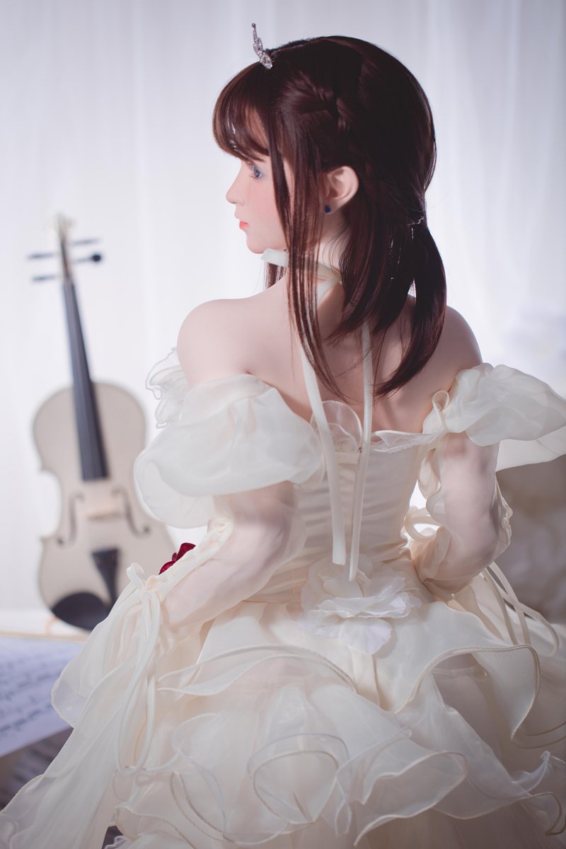 Xinyang sekso lėlė (FUDoll 148 cm D puodelis # J012 silikonas)